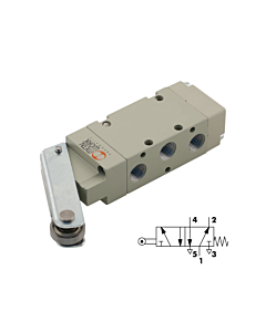 Metal Work 5/2 Ventil MEV 25 BRS OO
