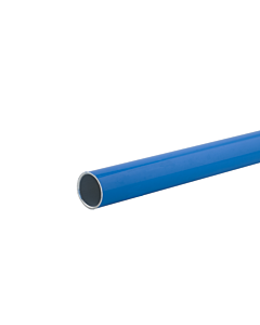 Sicomat Aluminium rohr 25 mm x 3 mtr. blau