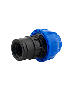 Sicomat Plastik Gerader verbinder R201 - 25 mm x 3/4 inn.